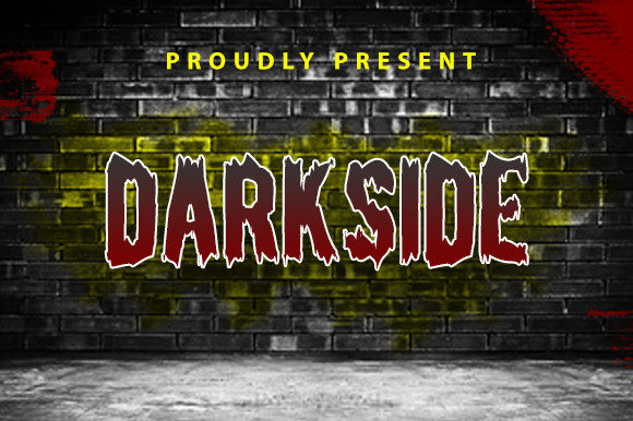 Dark Side Font for Halloween-Themed Web Projects