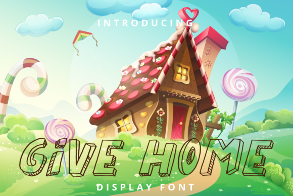 Give Home: A Font for Editorial Elegance