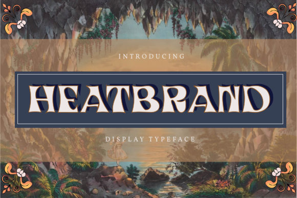Heatbrand: A Vintage-Inspired Display Font for Bold Branding