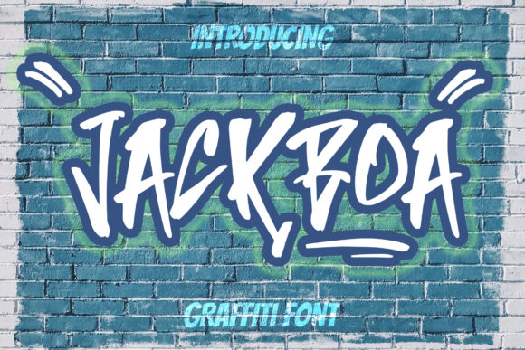Jackboa: A Graffiti-Styled Display Font for Bold Editorial Design