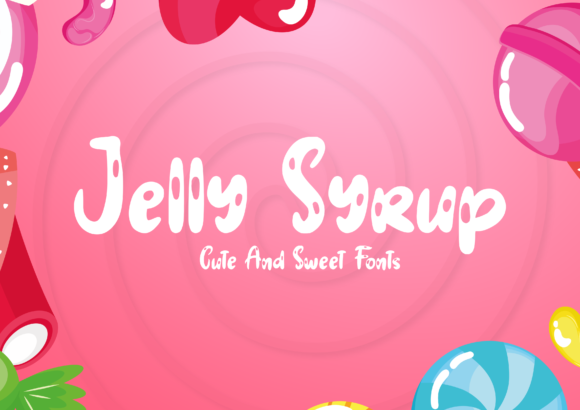 Jelly Syrup: A Playful Font for Branding That Speaks to Kids and Creatives
