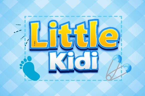 Little Kidi: A Playful Display Font for Creative Projects