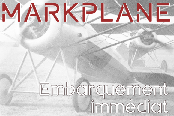 Markplane: A Minimal Cool Font for Creative Projects