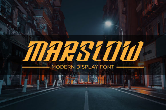 Marslow Font for Bold Branding and Dynamic Designs
