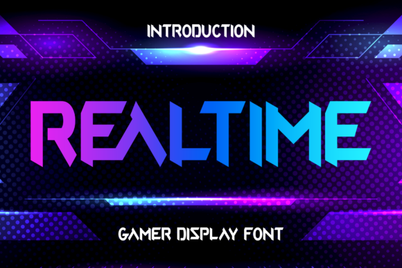 Realtime: A Bold Display Font for Editorial Design