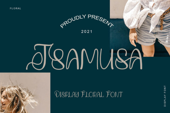 Tsamusa: A Trendy Display Font for Your Brand
